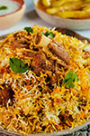 Hyderabadi Lamb Shank Biryani
