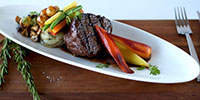 Pan-Seared Beef Tenderloin with Truffle Jus